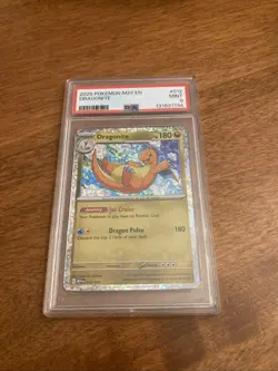 McDonald's Happy Meal Dragonite Holo Card 12/15 PSA 9 - Image 1