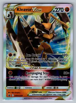 Kleavor VSTAR SWSH: Sword & Shield Promo Cards #SWSH249 Holo Pokemon Card - Image 1