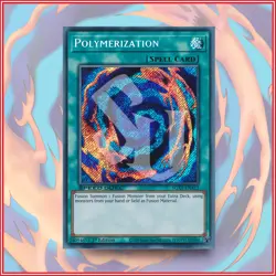 YuGiOh Polymerization SGX Secret Rare 1st Edition 🔥 BEST FUSION DECK CARD - Image 1