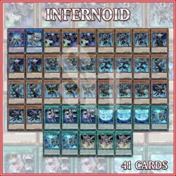 INFERNOID DECK 41 Attondel Decatron Evil Flood Void Reignition Seitsemas YuGiOh - Image 2