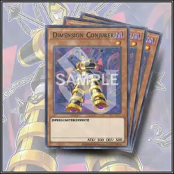 YuGiOh DIMENSION CONJURER x3 | YUGI'S DECK | 1ST EDITION 💎 - Image 1