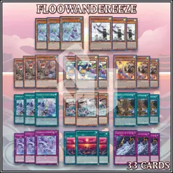 FLOOWANDEREEZE DECk 33 | Toccan Dreaming Town Snowl Empen Stri Robina YuGiOh - Image 2