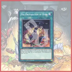YuGiOh PRE-PREPARATION OF RITES SBCB-EN121 Speed Duel: Battle City Box💎 - Image 1