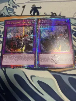 Yugioh Big Welcome Labrynth Quarter Century Secret Rare RA04-EN104 x2 - Image 1