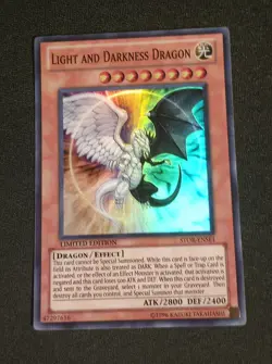 Yu-Gi-Oh! TCG Light And Darkness Dragon STOR-ENSE1 Super Rare Limited LP - Image 1