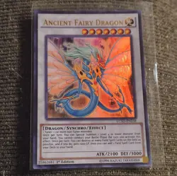 Konami Yu-Gi-Oh! Ancient Fairy Dragon LC5D-EN238 1st Ed Holo Ultra Rare EN - Image 1