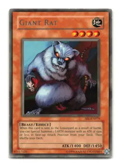 Giant Rat - SRL-EN079 Rare - YuGiOh-LP - Image 1