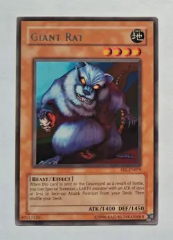 YuGiOh - Giant Rat - SRL-EN079 - Rare - LP - Image 1