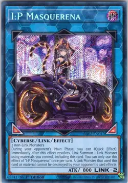 Yu-Gi-Oh! TCG I:P Masquerena (Alternate Art) (Secret Rare) RA02 RA02-EN042 NM - Image 1