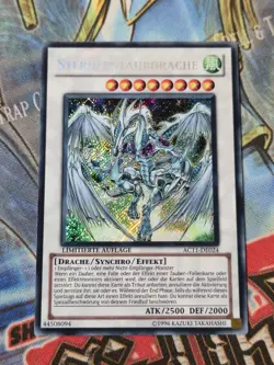 Yugioh Stardust Dragon Secret Rare AC11-DE024 German LP - Image 1