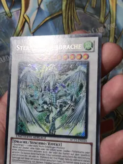 Yugioh Stardust Dragon Secret Rare AC11-DE024 German LP - Image 3