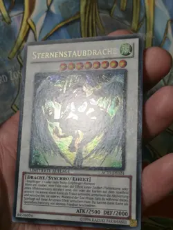 Yugioh Stardust Dragon Secret Rare AC11-DE024 German LP - Image 4