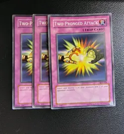 Yu-Gi-Oh - Two Pronged Attack - Full Playset X3 - Image 1