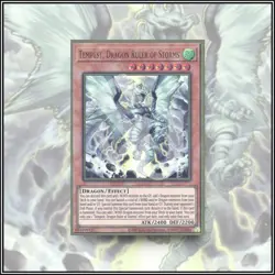 YuGiOh TEMPEST, DRAGON RULER OF STORMS | PREMIUM GOLD RARE | 1ST EDITION 💎 - Image 1