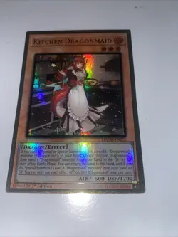 Yugioh ! Kitchen Dragonmaid MAGO-EN022 1st Edition Gold Rare - Image 2