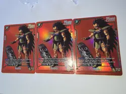 Raditz FB04-072 Limited Pack MANGA Version 01 Promo Dragon Ball Fusion Red NM - Image 4