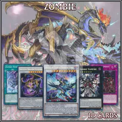 ZOMBIE DECK 18 | Haunted Inmortal Dragon Lord Skeletal BACH DIFO MP23 YuGiOh - Image 2