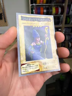 Violet Hecate Japanese YuGiOh Bandai OCG: 3rd Generation #100 1998 - Image 2