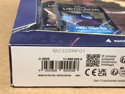 TCG Disney Lorcana Portfolio Bundle 4 Booster Packs & 1 Card Portfolio New - Image 2