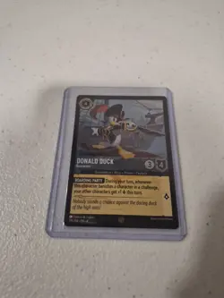 Donald Duck 179/204 Buccaneer Ursula’s Return Legendary Cold Foil Disney Lorcana - Image 1