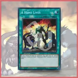YuGiOh A HERO LIVES | SGX2 Secret Rare 1st Edition Midterm Paradox🔥 - Image 1