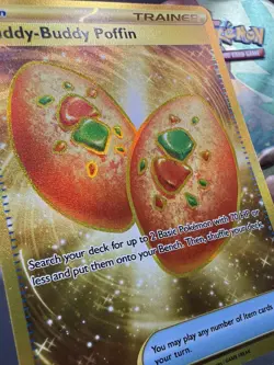 Buddy-Buddy Poffin 223/167 Hyper Rare Twilight Masquerade Pokemon Card - Image 2