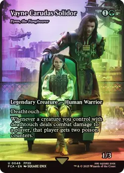 Fynn, the Fangbearer (Vayne Carudas Solidor) (Borderless) MTG MAGIC FOIL - Image 1