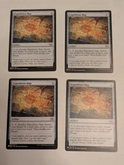 Expedition Map x4 - MTG - Double Masters (2XM), Regular, NM, (4x) - Image 1