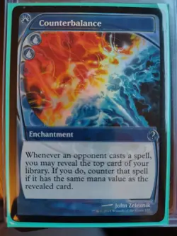 NM MTG FOIL COUNTERBALANCE FUTURE SIGHT MYSTERY BOOSTER 2 SECRET LAIR - Image 1