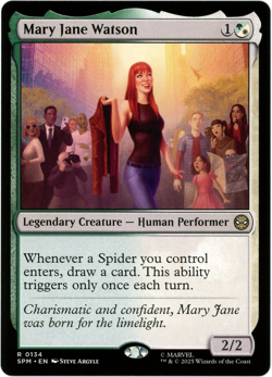 Mary Jane Watson - 0134 - Marvel's Spider-Man MTG - NM/M Ships Now - Image 1