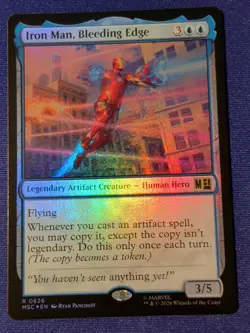 Iron Man, Bleeding Edge 626 Commander: Marvel Super Heroes Magic: Foil NM - Image 1