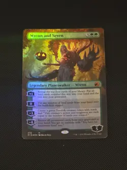 Wrenn and Seven (Borderless) Innistrad: Midnight Hunt Foil - Image 1