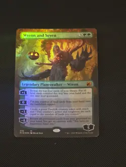 Wrenn and Seven (Borderless) Innistrad: Midnight Hunt Foil - Image 2