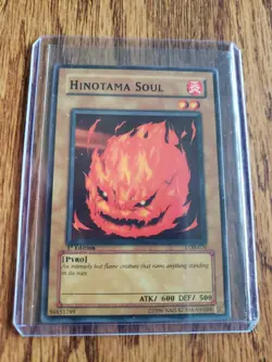 Yu-Gi-Oh! Hinotama Soul 1st Edition LOB-026 English Darker Color Variation NM-MT - Image 1