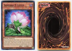Samsara D Lotus PHNI-EN003 Super Rare Phantom Nightmare Yu-Gi-Oh Near Mint - Image 1