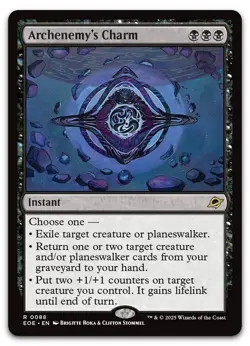 Archenemy's Charm #88 (LP) Edge of Eternities EOE Magic MTG - Image 1