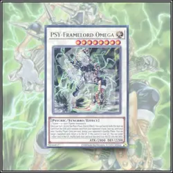 YuGiOh PSY-FRAMELORD OMEGA | PREMIUM GOLD RARE | 1ST EDITION 💎 - Image 1