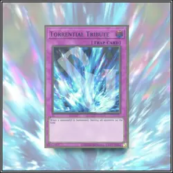 YuGiOh TORRENTIAL TRIBUTE | PREMIUM GOLD RARE | 1ST EDITION 💎 - Image 1