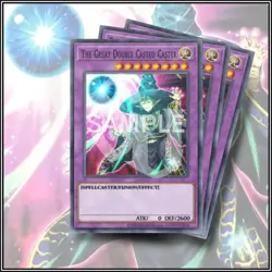YuGiOh THE GREAT DOUBLE CASTED CASTER x3 | YUGI'S DECK | 1ST EDITION 💎 - Image 1