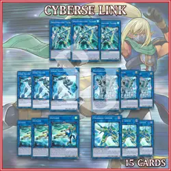 CYBERSE LINK DECK 15 Code Talker Elphase Rasterliger Shootingcode Lancer YuGiOh - Image 2