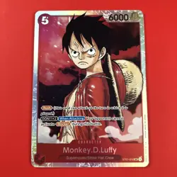 One Piece CCG | (Monkey D Luffy | ST01-012) | SR Super Rare English Card TCG - Image 1