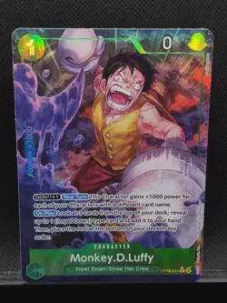 Monkey.D.Luffy Alt Art (OP16-034) | OP16 - The Time of Battle ENGLISH ONE PIECE - Image 2