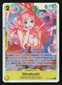 Shirahoshi SR OP12-102 NM - One Piece TCG - Image 1