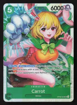 Carrot (023) SR OP08-023 NM - One Piece TCG - Image 1