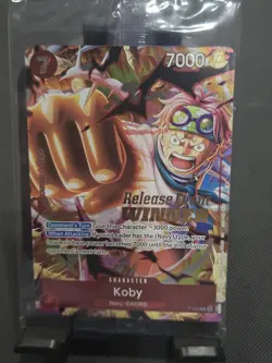 Koby P-092 OP-12 Release Event Winner - One Piece Promo Card (Sealed) - Image 1