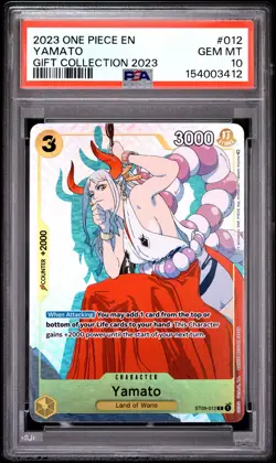 2023 ONE PIECE GIFT COLLECTION 2023 #012 YAMATO PSA 10 - Image 1