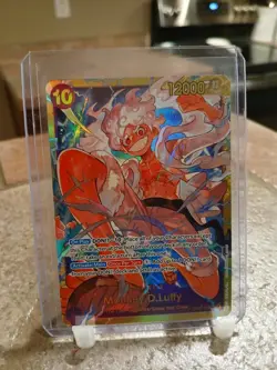 One Piece TCG Monkey D. Luffy SEC OP05-119 English Secret Rare - Image 1