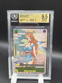 2025 One Piece Promos #OP06101 O-Nami Event Pack Volume 5 BGS 9.5 - Image 1