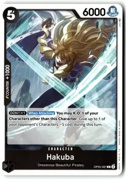 Hakuba OP05-087 Common Awakening of the New Era One Piece Near Mint - Image 1