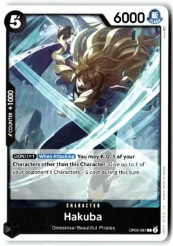 Hakuba OP05-087 Common Awakening of the New Era One Piece Near Mint - Image 1